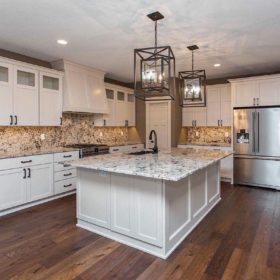 Alaskan White Granite Countertops - Iowa Remodels