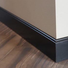 Stained Poplar Baseboard Trim - Iowa Remodels