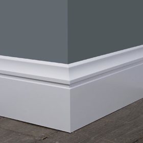 Stained Poplar Baseboard Trim - Iowa Remodels